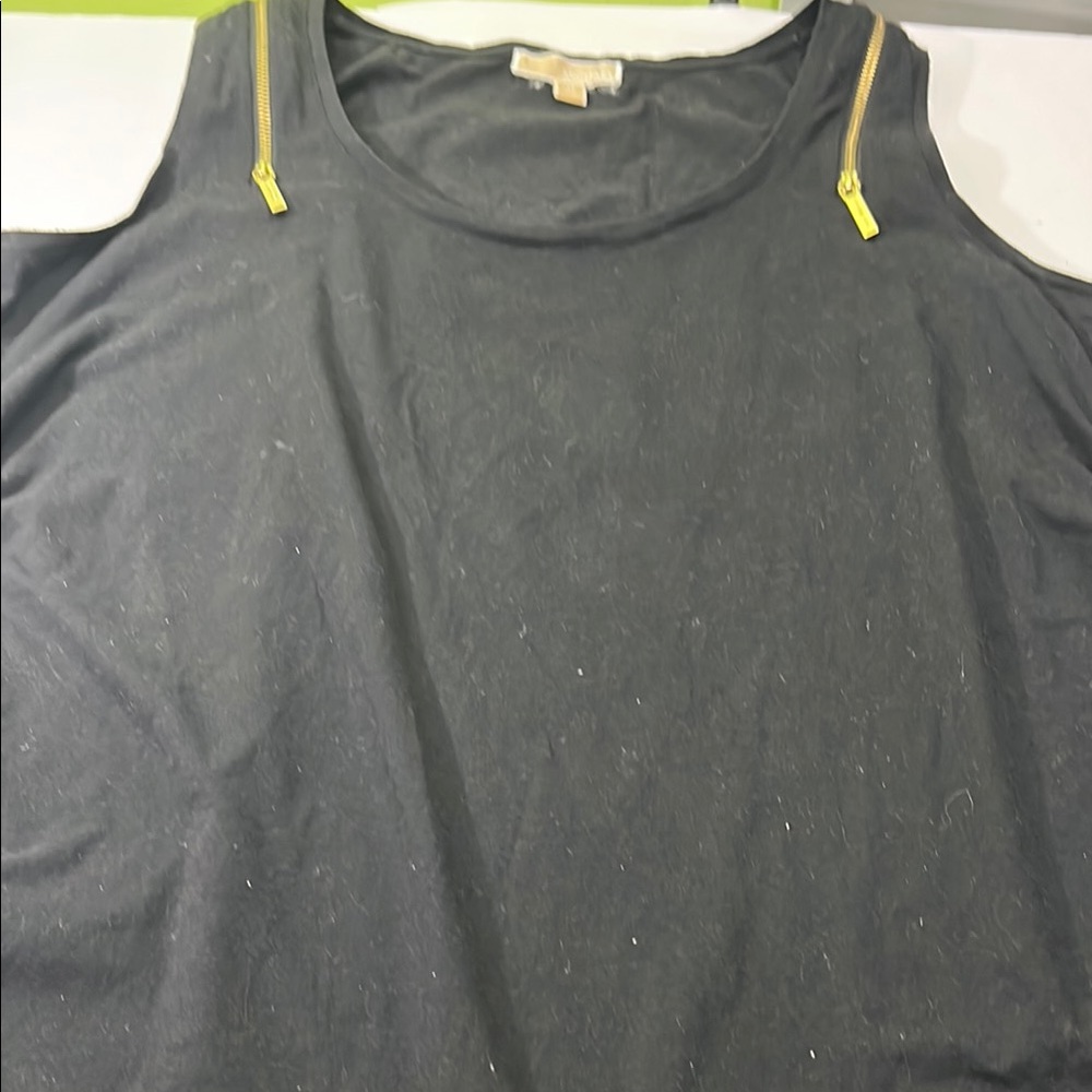 Michael Kors Black Sleeveless Top - Picture 8 of 16